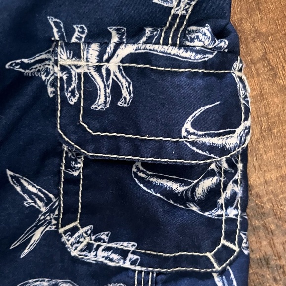 Baby toddler boy dinosaur 2 piece swim Sz 12 months rash guard trunks - Picture 5 of 9